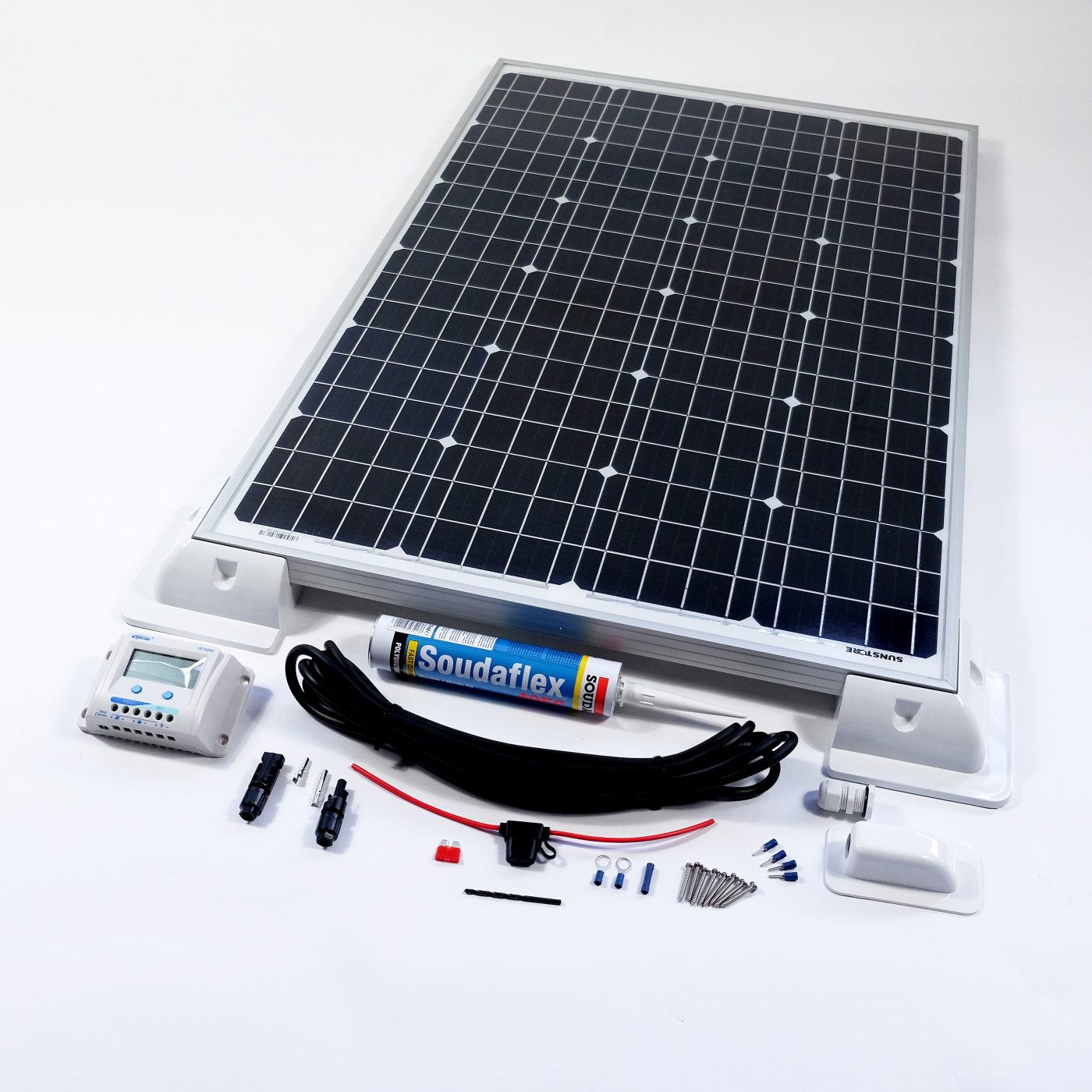 120w 24v Solar Vehicle Kit Deluxe