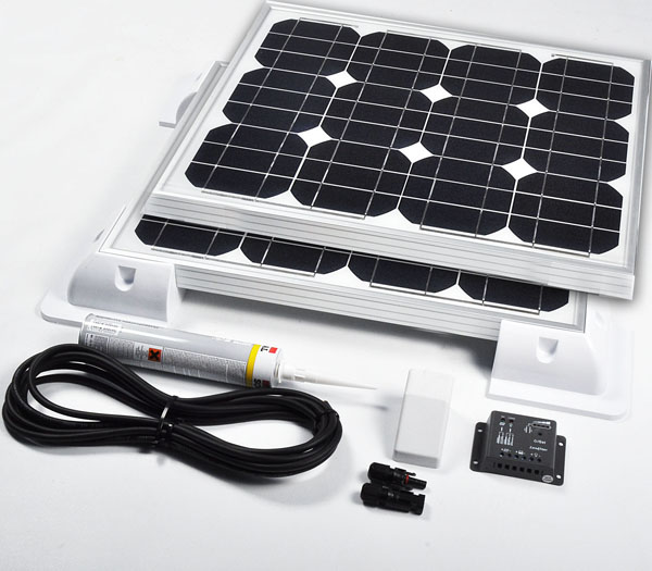 90w 24v Solar Vehicle Kit Deluxe